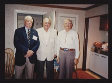 Photographs of USS WISEMAN Crew Reunions and Post Cards of U.S. Naval Training Station in Newport, RI, and Granby St. in Norfolk, VA