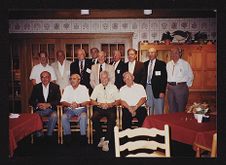 Photographs of USS WISEMAN Crew Reunions and Post Cards of U.S. Naval Training Station in Newport, RI, and Granby St. in Norfolk, VA