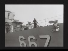 Sailor on watch