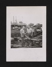 Bombed pier