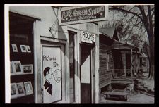 Little Harlem Studio. Black and white photo. 