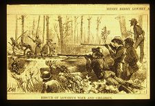 Rescue of Lowery's wife and children 