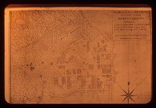 New Bern Map 1769. Photocopy. 