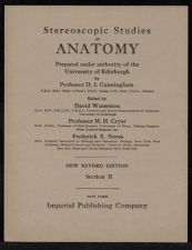 Stereoscopic Studies of Anatomy