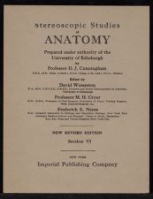 Stereoscopic Studies of Anatomy