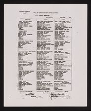A weekly account of the cost for the general mess on SARATOGA (1945)