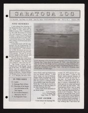 SARATOGA LOG, Vol. II, No. 1, (January 1993)