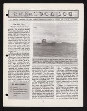 SARATOGA LOG, Vol. II, No. 2, (April 1993)