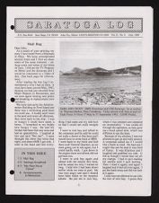 SARATOGA LOG, Vol. II, No. 3, (July 1993)