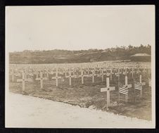 American cemetery on Ie Shima [Iejima], Japan