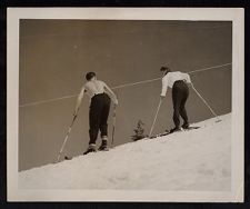 USS Saratoga ski party at Mt. Ranier (1945) 