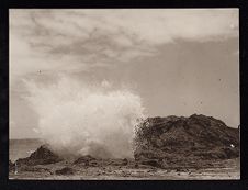 blow hole, Hawaii. creator: Fields, Milton P.