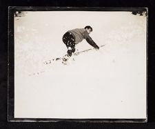 USS Saratoga crew on a ski trip