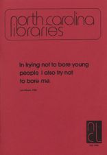 North Carolina Libraries, Vol. 42,  no. 3