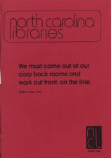 North Carolina Libraries, Vol. 42,  no. 4