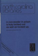 North Carolina Libraries, Vol. 43,  no. 3