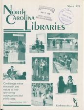 North Carolina Libraries, Vol. 49,  no. 4