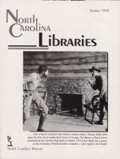 North Carolina Libraries, Vol. 57,  no. 2