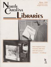 North Carolina Libraries, Vol. 57,  no. 4