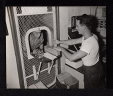 Various scenes of crewmen onboard and off ship