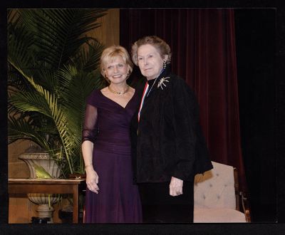 Janice Hardison Faulkner with North Carolina Governor Beverley Eaves Perdue