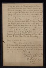 Samuel Swann. Copy of Deed and Survey