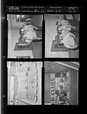 Fire men; Booths at fair (4 Negatives (October 6, 1959) [Sleeve 21, Folder a, Box 19]