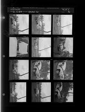Wrecked car (12 Negatives (October 14, 1959) [Sleeve 36, Folder a, Box 19]
