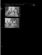 Men with info on taking soil samples (2 Negatives (October 19, 1959) [Sleeve 50, Folder a, Box 19]