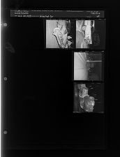 Wrecked car (4 Negatives (October 24, 1959) [Sleeve 69, Folder a, Box 19]