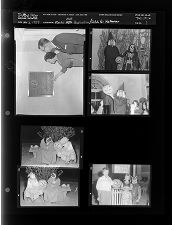 Pitt County Health Center dedication; Witch for Halloween (6 Negatives)  (November 2, 1959) [Sleeve 1, Folder b, Box 19]