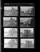 Highway feature (8 Negatives (November 7, 1959) [Sleeve 18, Folder b, Box 19]