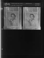 Mrs. Caletman (2 Negatives (December 4, 1959) [Sleeve 24, Folder d, Box 19]
