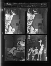 Amateur radio; Santa; Basketball (4 Negatives) December 10,1959 [Sleeve 37, Folder d, Box 19]
