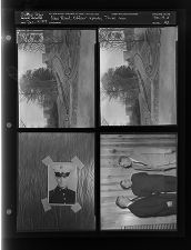 New Road; Officer Re-photograph; Three men (4 Negatives (December 10, 1959) [Sleeve 42, Folder d, Box 19]