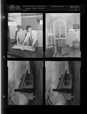 House; Man and woman (4 Negatives (December 31, 1959) [Sleeve 85, Folder d, Box 19]