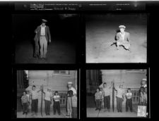 Bobcat and Snake (4 Negatives) 1950s, undated [Sleeve 54, Folder b, Box 20]