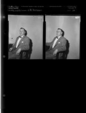 L. B. Buchanan (2 Negatives) 1950s, undated [Sleeve 59, Folder b, Box 20]