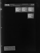 Portraits of a man (4 Negatives), February 1-4, 1966 [Sleeve 4, Folder b, Box 39]