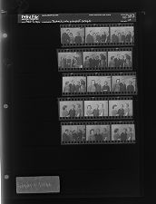 Portraits of a Group of people (15 Negatives), February 5-7, 1966 [Sleeve 10, Folder b, Box 39]