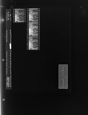 Portraits of a group; Man receiving award (4 Negatives), February 11-14, 1966 [Sleeve 46, Folder b, Box 39]