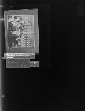 Reproduced portrait of a group of women (1 Negative), February 11-14, 1966 [Sleeve 50, Folder b, Box 39]