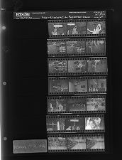 Rose-Elizabeth City Basketball Game (21 Negatives), February 17-21, 1966 [Sleeve 69, Folder b, Box 39]