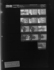 Portraits of Roy Martin (Have Positive Negatives of these) (13 Negatives), February, 1966 (undated) [Sleeve 97, Folder b, Box 39]