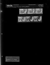 Two men working together (6 Negatives), March 5-7, 1966 [Sleeve 23, Folder c, Box 39]