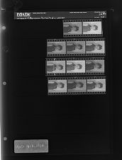 Portraits of a woman (11 Negatives), March 14-15, 1966 [Sleeve 43, Folder c, Box 39]