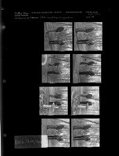 Men talking in a garden (8 Negatives), March 23-24, 1966 [Sleeve 78, Folder c, Box 39]