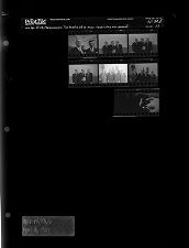 Two Portraits of a man receiving an award (7 Negatives), April 15-18, 1966 [Sleeve 33, Folder d, Box 39]