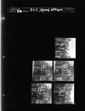 E.C.C. Alumni officers (5 Negatives) (June 8, 1963) [Sleeve 19, Folder a, Box 30]