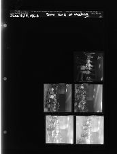 Meeting (5 Negatives), June 13-14, 1963 [Sleeve 25, Folder a, Box 30]